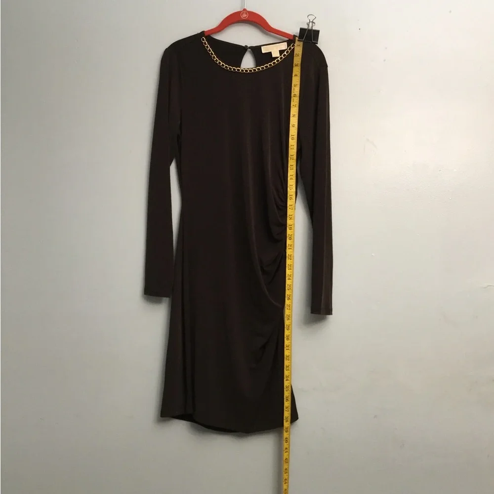 Michael Kors Long Sleeve Sheath Dress